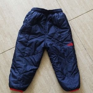 The north face reversible pants sz 18-24 mos